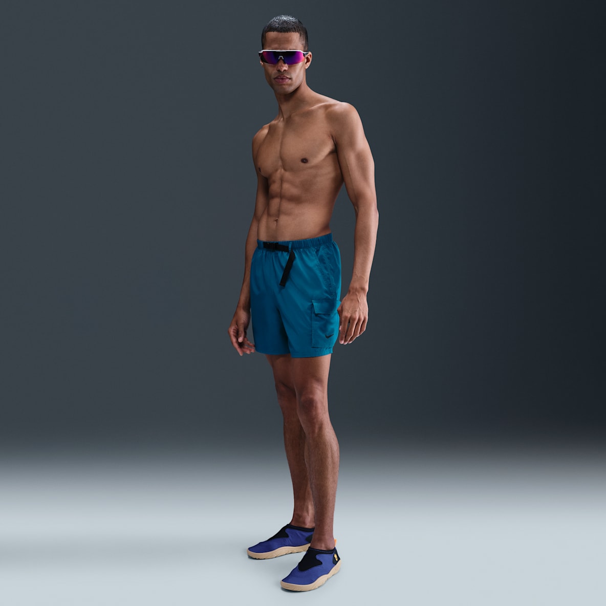 Nike Swim Voyage Nike Swim Voyage Shorts cargo con forro de ropa interior de 13 cm para hombre