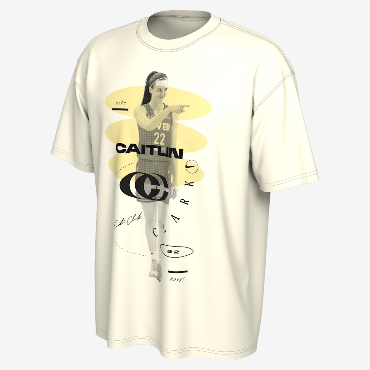 Caitlin Clark Logo Caitlin Clark Logo Nike Basketball T-Shirt