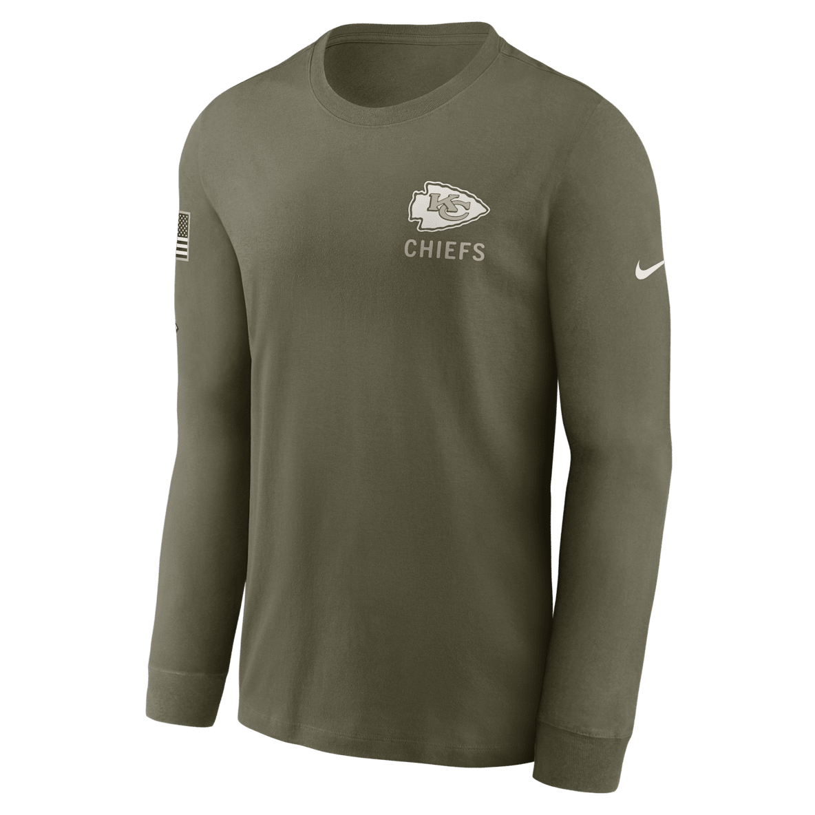 Kansas City Chiefs Salute to Service Kansas City Chiefs Salute to Service Men's Nike NFL Long-Sleeve T-Shirt