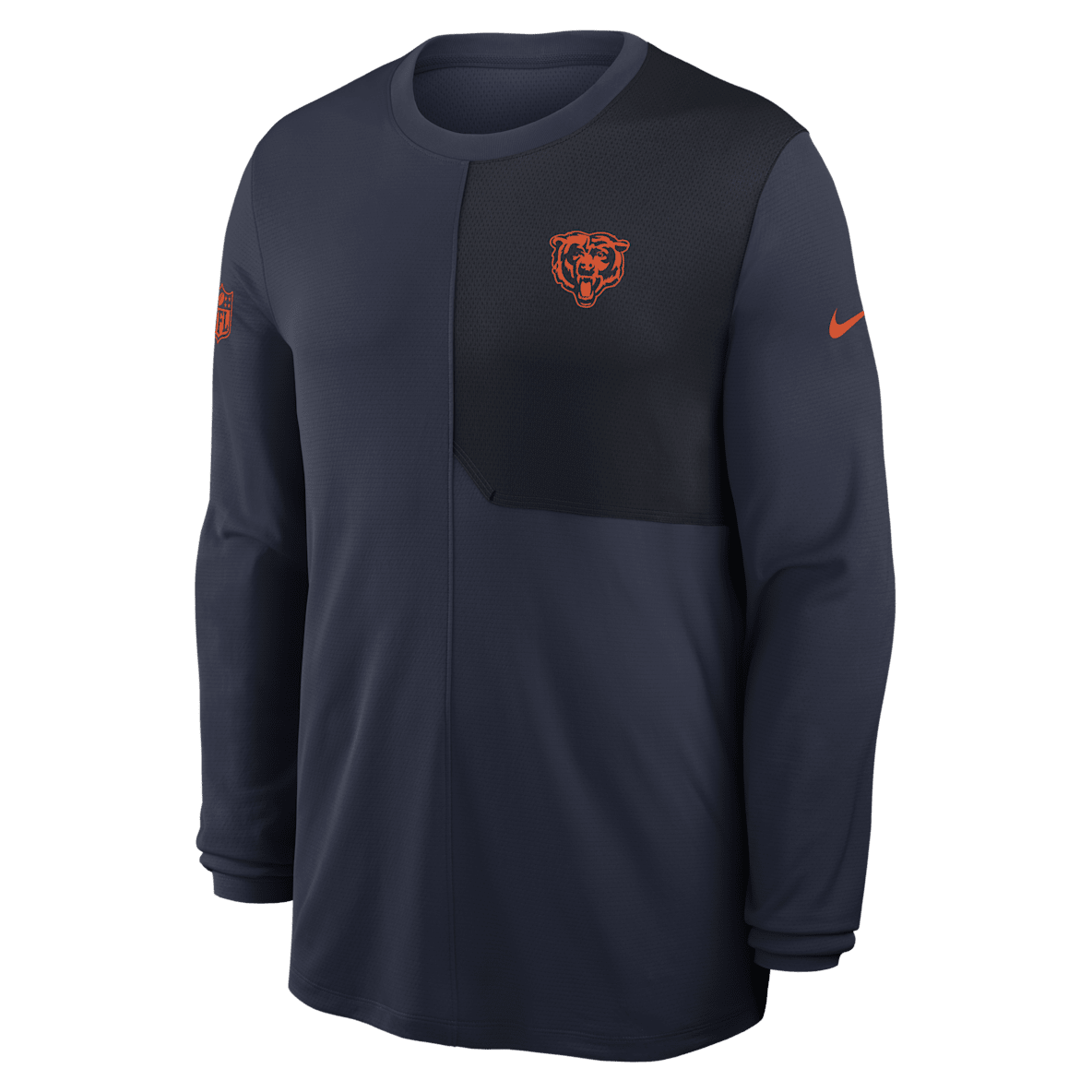 Chicago Bears Sideline Coach Chicago Bears Sideline Coach Men's Nike Dri-FIT NFL Long-Sleeve Top