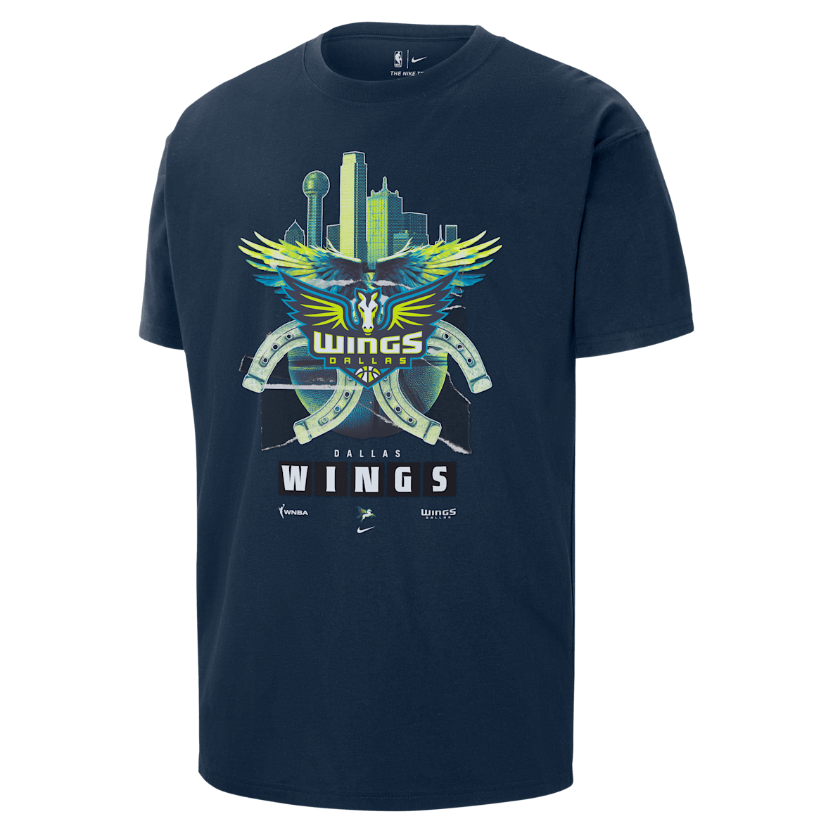 Dallas Wings Dallas Wings Playera Nike WNBA Max90 para hombre