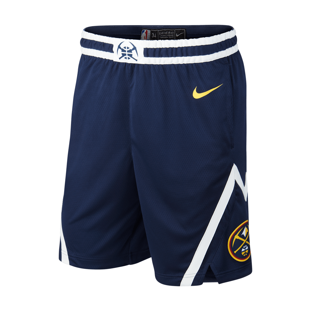 Denver Nuggets Icon Edition Denver Nuggets Icon Edition Men's Nike NBA Swingman Shorts