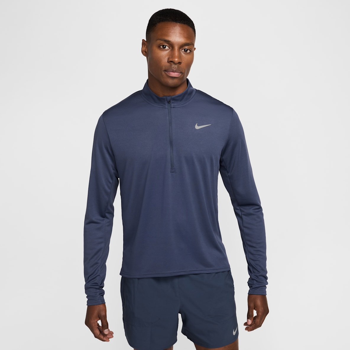 Nike Pacer Nike Pacer Dri-FIT hardlooptop met halflange rits voor heren