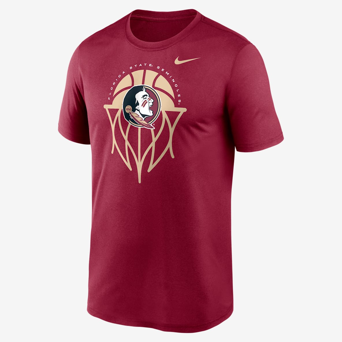 Florida State Legend Basketball Icon Men's Nike Dri-FIT College T-Shirt