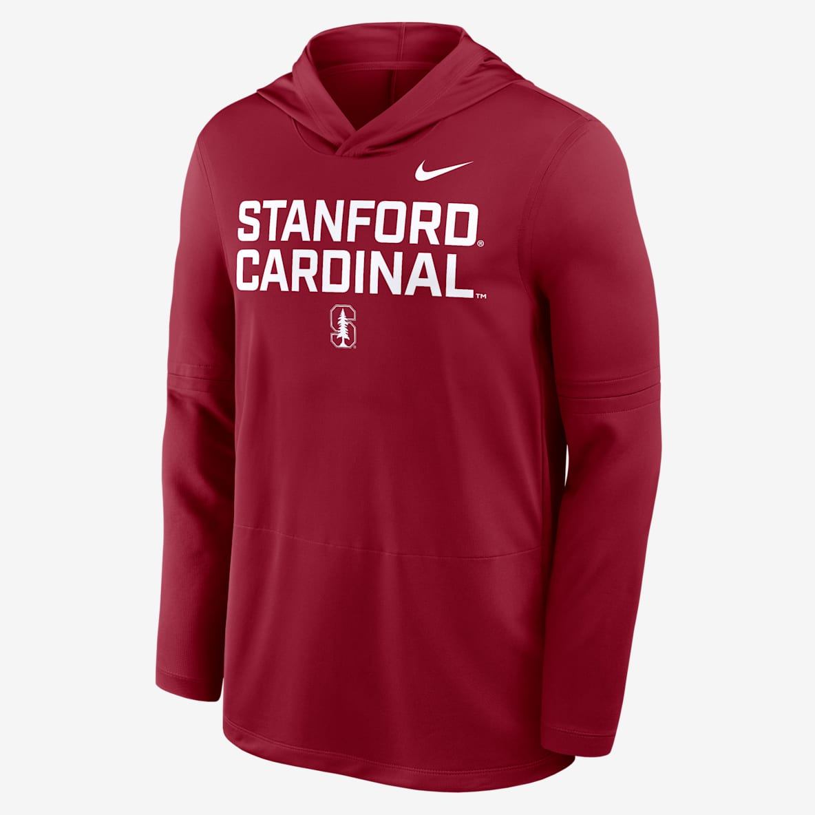 Stanford Sideline Men's Nike Dri-FIT College Long-Sleeve Hooded Top