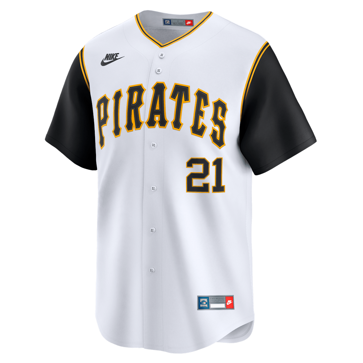 Roberto Clemente Pittsburgh Pirates Cooperstown Roberto Clemente Pittsburgh Pirates Cooperstown Men's Nike Dri-FIT ADV MLB Limited Jersey