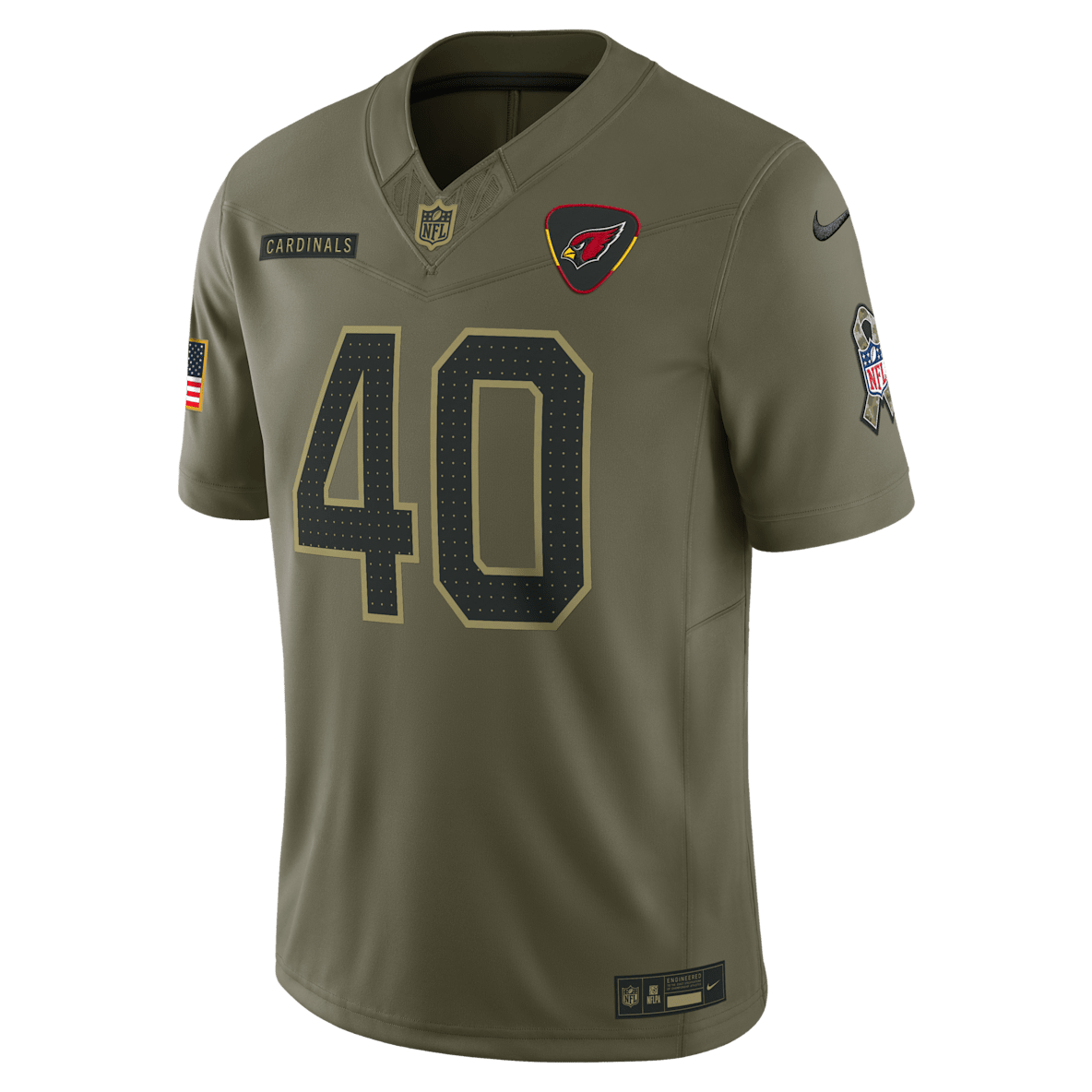 Pat Tillman Arizona Cardinals Salute to Service Retired Pat Tillman Arizona Cardinals Salute to Service Retired Men's Nike Dri-FIT NFL Limited Jersey