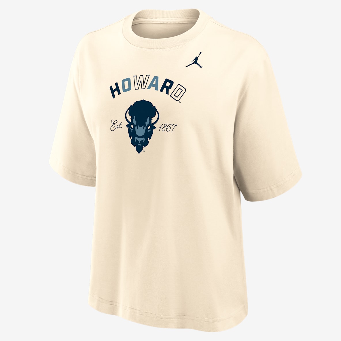 Nike College (Howard University) Nike College (Howard University) Women's Boxy Cotton T-Shirt
