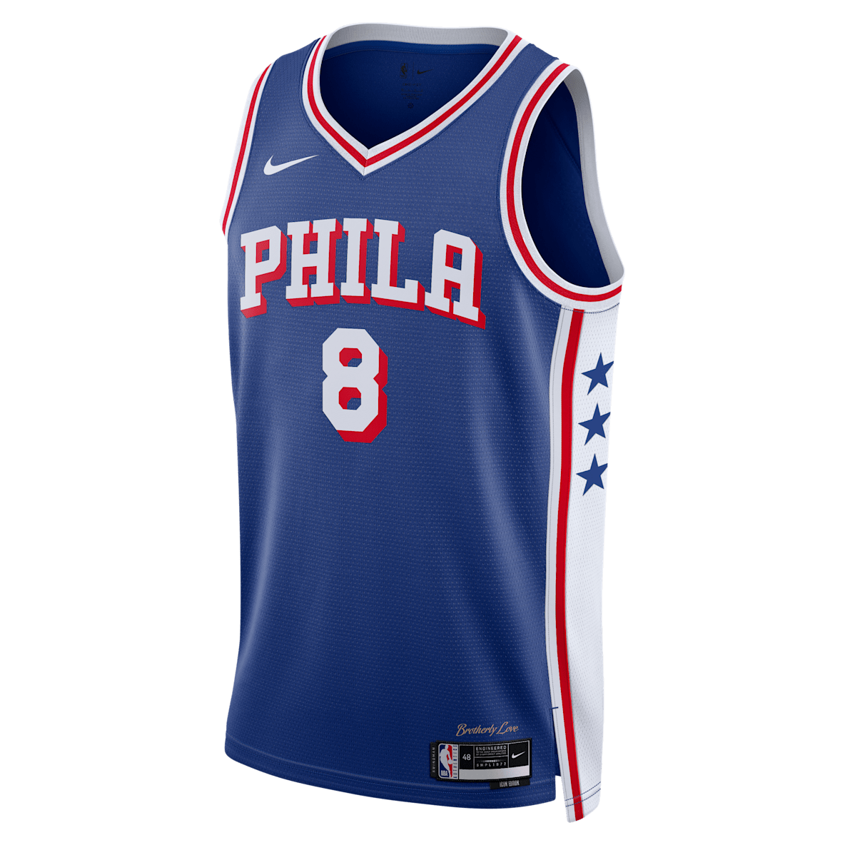 Philadelphia 76ers Icon Edition Philadelphia 76ers Icon Edition Men's Nike Dri-FIT NBA Swingman Jersey