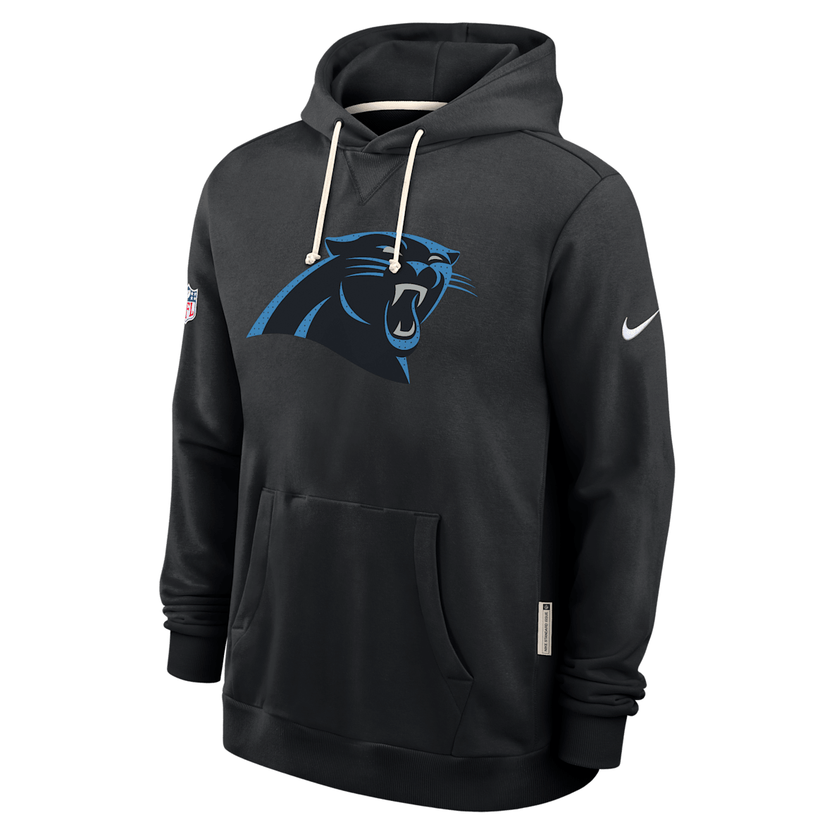 Carolina Panthers Initial Home Sideline Men's Nike Dri-FIT NFL Pullover Hoodie