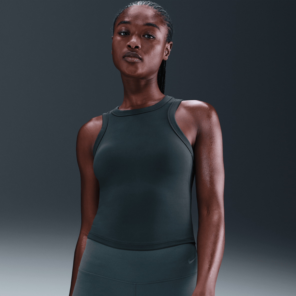 Nike One Fitted Nike One Fitted Women's Dri-FIT Cropped Tank Top