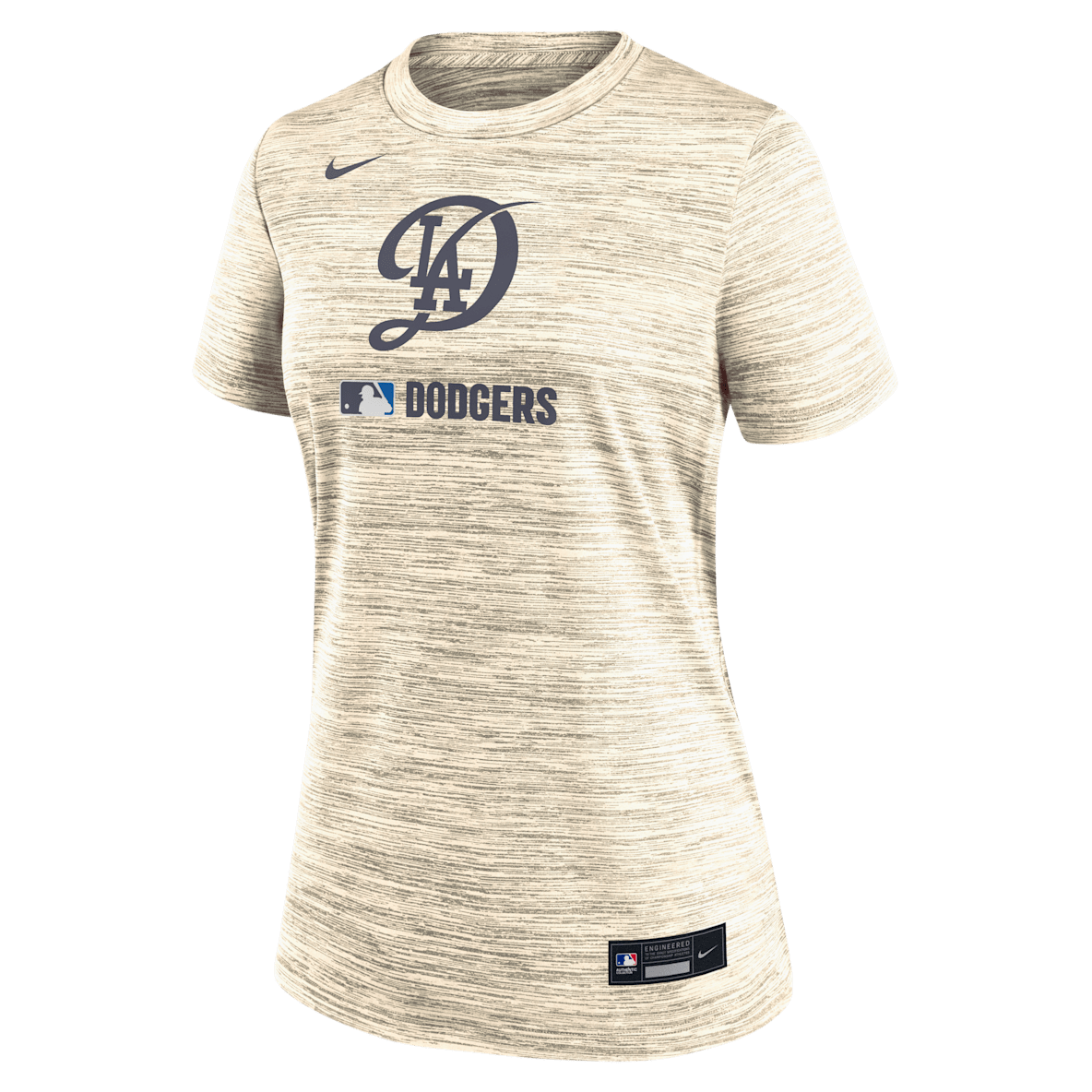 Los Angeles Dodgers Authentic Collection City Connect Velocity Los Angeles Dodgers Authentic Collection City Connect Velocity Women's Nike Dri-FIT MLB T-Shirt