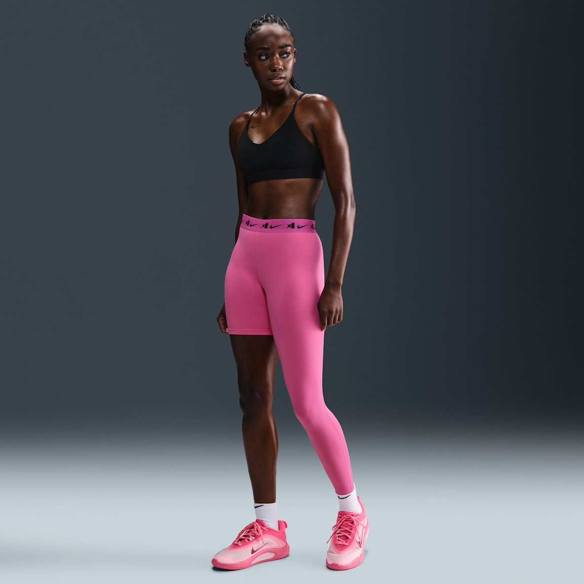 A'ja Wilson A'ja Wilson Women's A'symmetric Mid-Rise Single-Leg Basketball Leggings