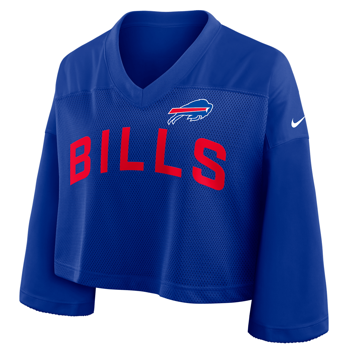 Buffalo Bills Wide Receiver Jersey Fashion Buffalo Bills Wide Receiver Jersey Fashion Women's Nike Dri-FIT NFL Cropped Top