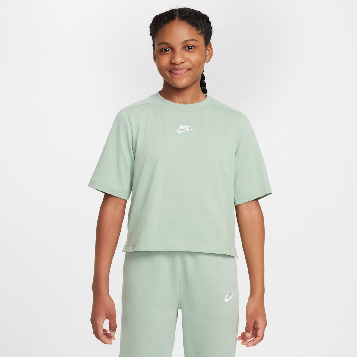 Nike Sportswear Nike Sportswear Older Kids' (Girls') Short-Sleeve Top