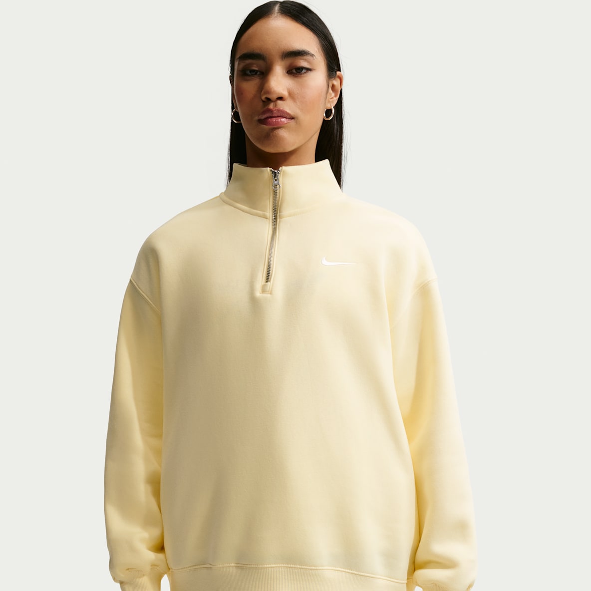 Nike Sportswear Phoenix Fleece Women's Oversized 1/4-Zip Long Sweatshirt