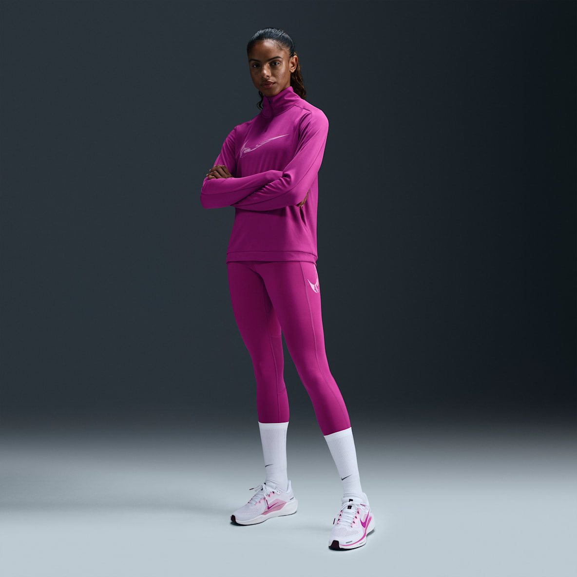 Nike Fast Nike Fast Women's Mid-Rise 7/8 Running Leggings with Pockets