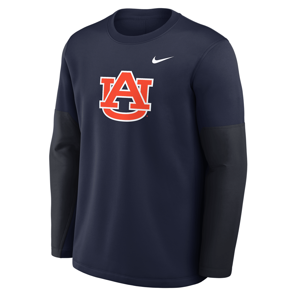 Auburn Sideline Coach Men's Nike Therma-FIT College Long-Sleeve T-Shirt