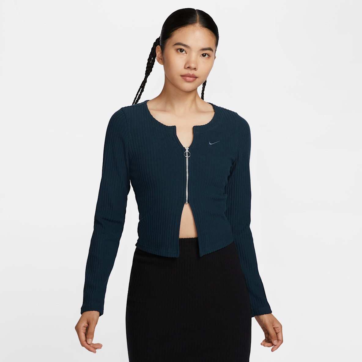 ナイキ スポーツウェア チル リブ ナイキ スポーツウェア チル リブ ウィメンズ スリム フルジップ カーディガン