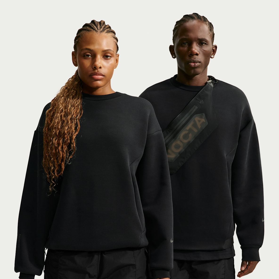 NOCTA Men's Trapeziud-Cut Crew-Neck Sweatshirt