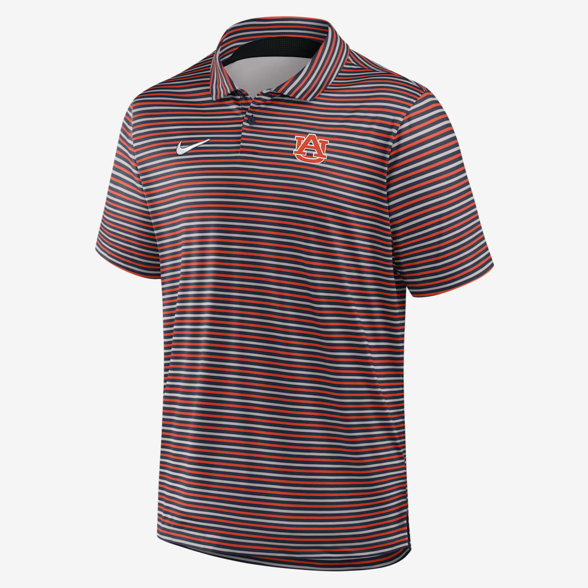 Auburn Tour Stripe Men's Nike Dri-FIT College Polo