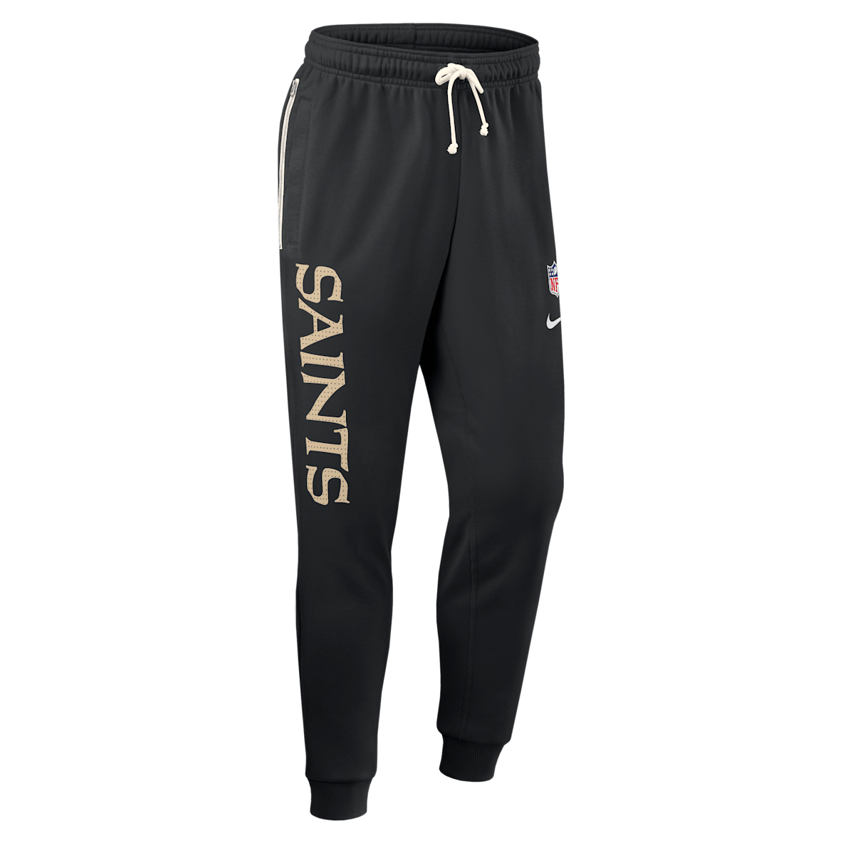 New Orleans Saints Ground Game Sideline New Orleans Saints Ground Game Sideline Pants Nike Dri-FIT de la NFL de pierna entallada para hombre