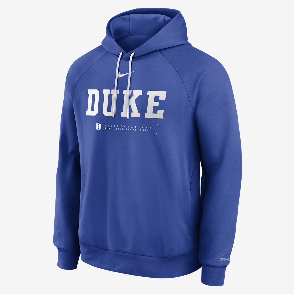 Duke Courtside Basketball Practice Duke Courtside Basketball Practice Men's Nike Dri-FIT Pullover Hoodie