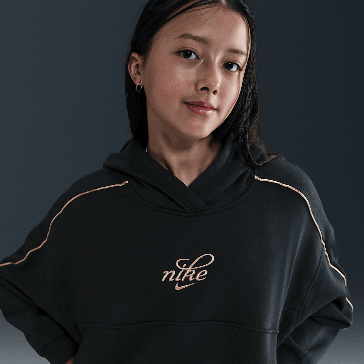 Nike Sportswear Club Fleece Nike Sportswear Club Fleece Felpa con cappuccio dal taglio boxy – Ragazzo/a