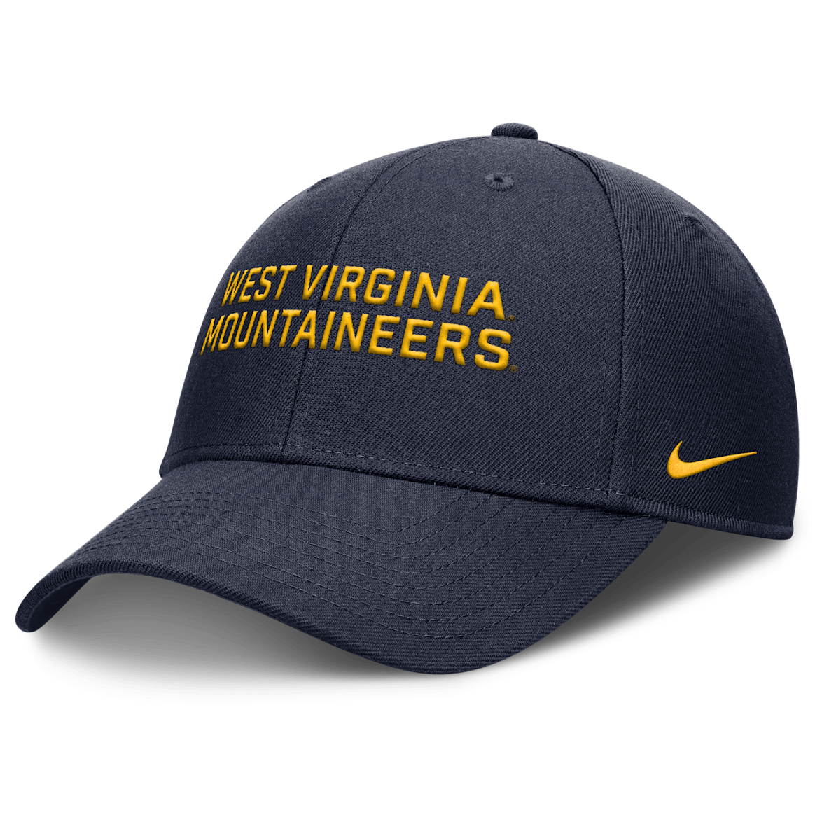 West Virginia Sideline Rise Practice West Virginia Sideline Rise Practice Men's Nike College Adjustable Hat