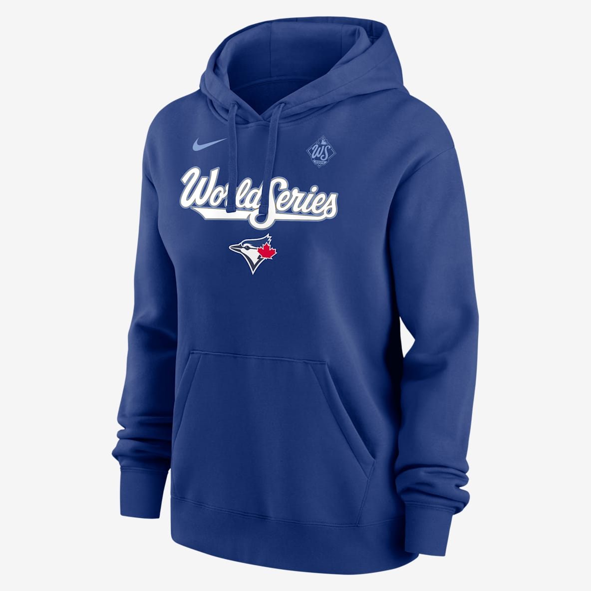 Toronto Blue Jays 2025 World Series Participant Authentic Collection Women's Nike MLB Pullover Hoodie