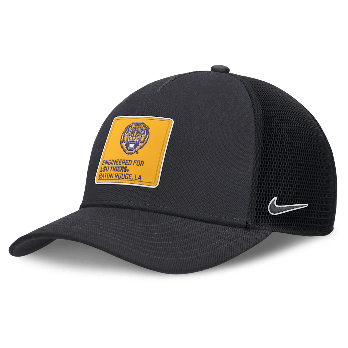 LSU On-Field Rise Engineered LSU On-Field Rise Engineered Men's Nike College Trucker Adjustable Hat