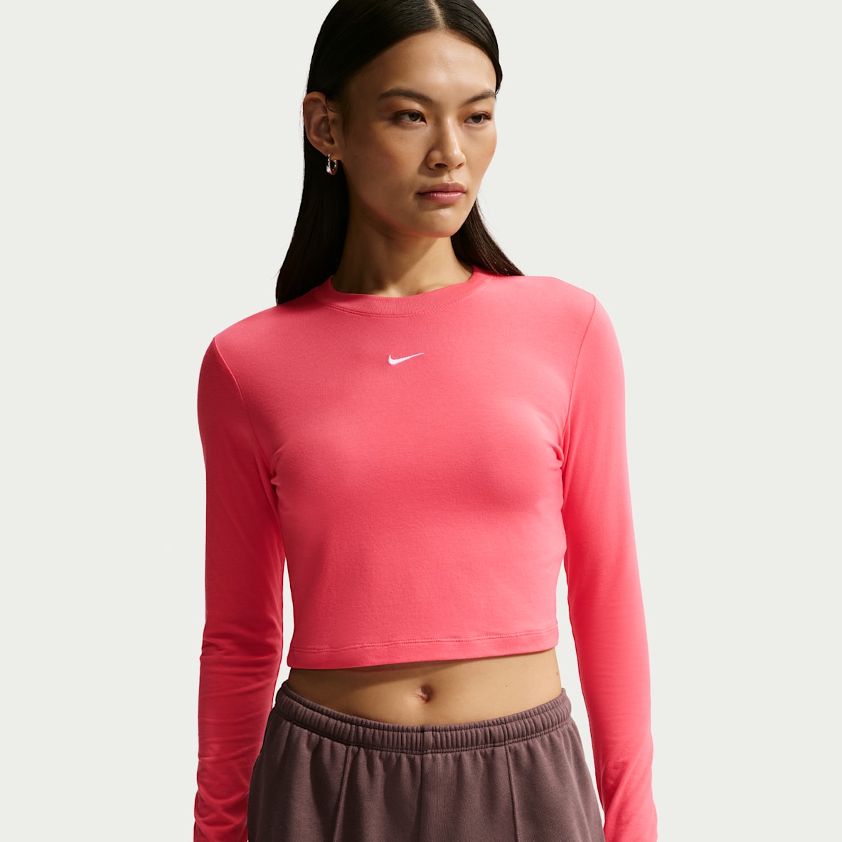 Nike Sportswear Chill Knit Women's Slim Long-Sleeve Cropped Top