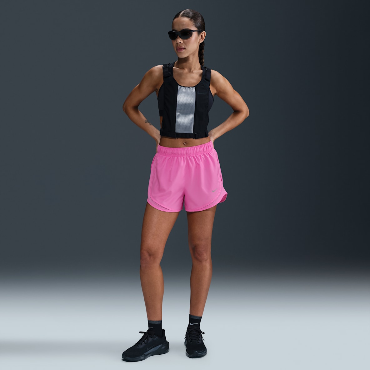 Nike Tempo Nike Tempo Women's Dri-FIT Mid-Rise Brief-Lined Running Shorts
