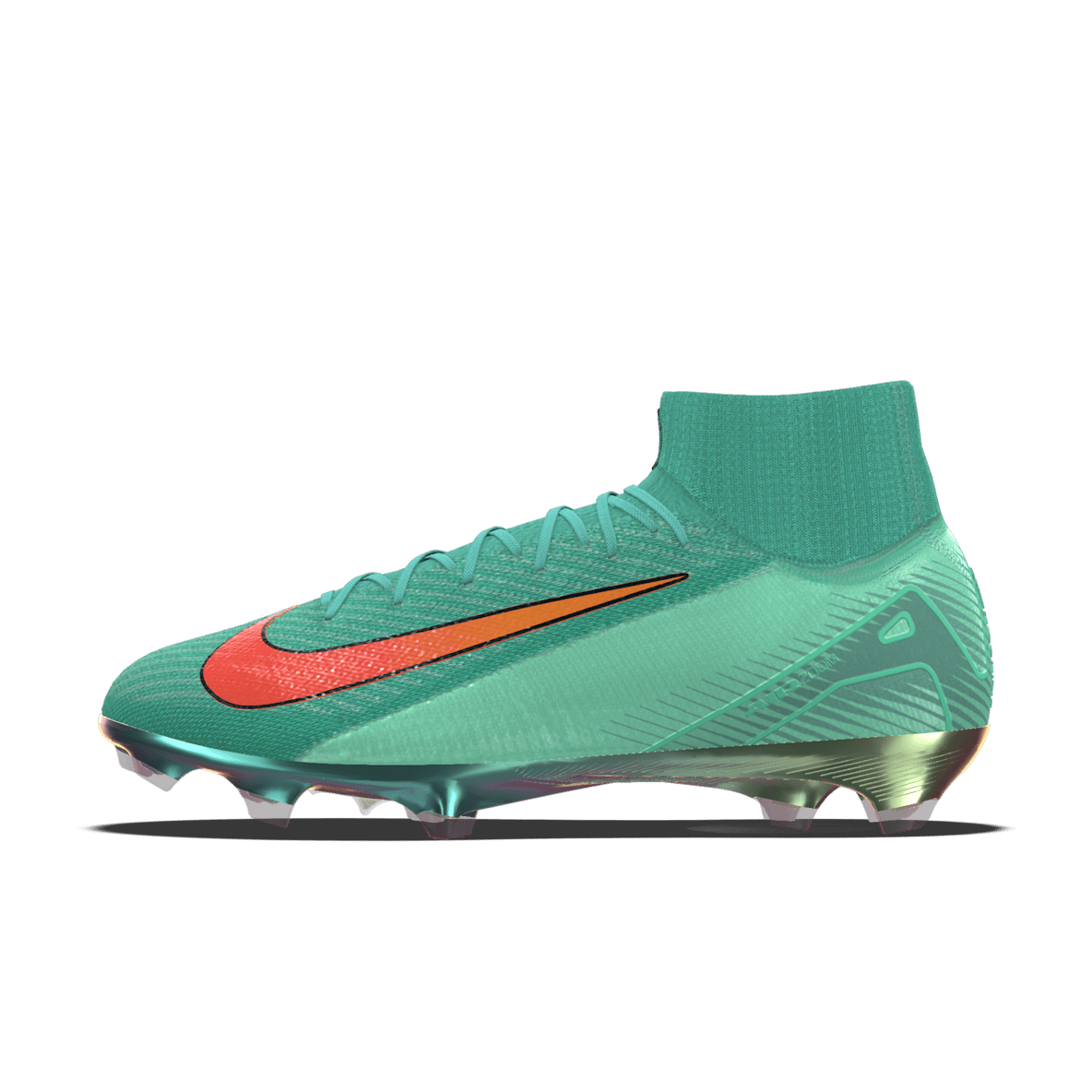 Nike Mercurial Superfly 10 Elite By You Nike Mercurial Superfly 10 Elite By You Specialdesignad fotbollssko för gräs FG med högt skaft