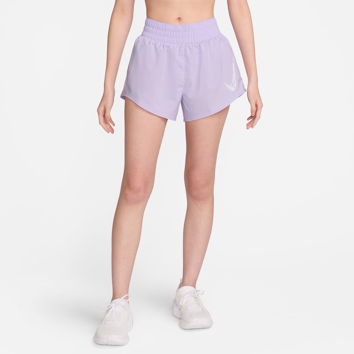 ナイキ ワン ナイキ ワン ウィメンズ Dri-FIT ミッドライズ 8cm ショートパンツ (インナー付き)
