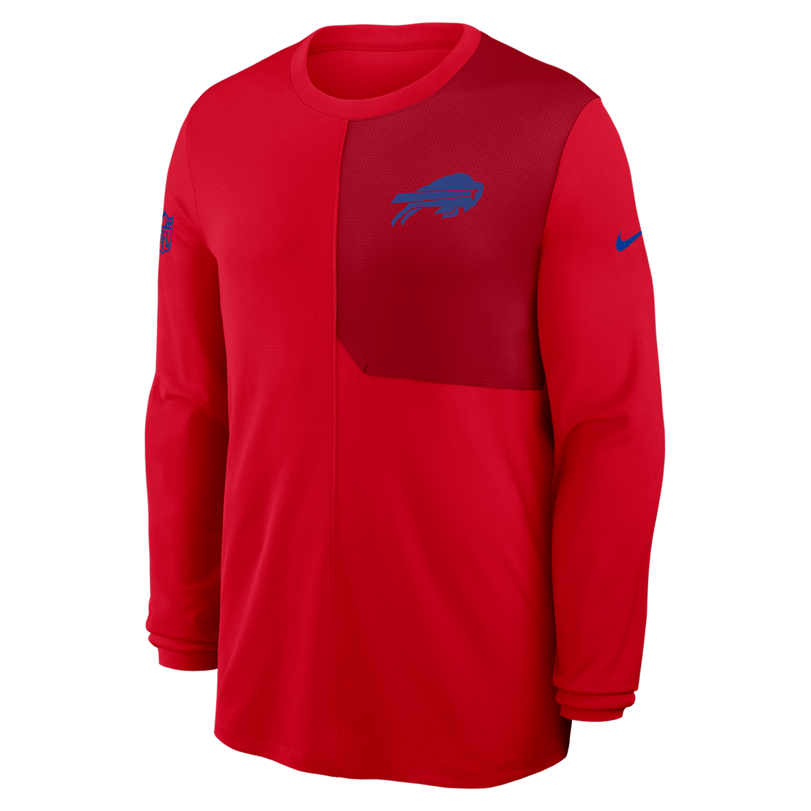 Buffalo Bills Sideline Coach Buffalo Bills Sideline Coach Men's Nike Dri-FIT NFL Long-Sleeve Top