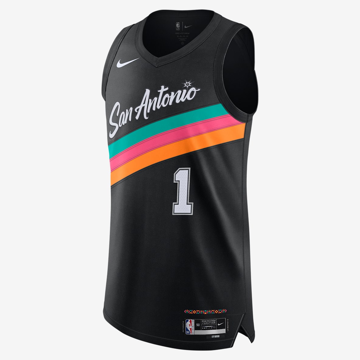 Victor Wembanyama San Antonio Spurs City Edition Jersey Nike Dri-FIT ADV de la NBA Authentic para hombre