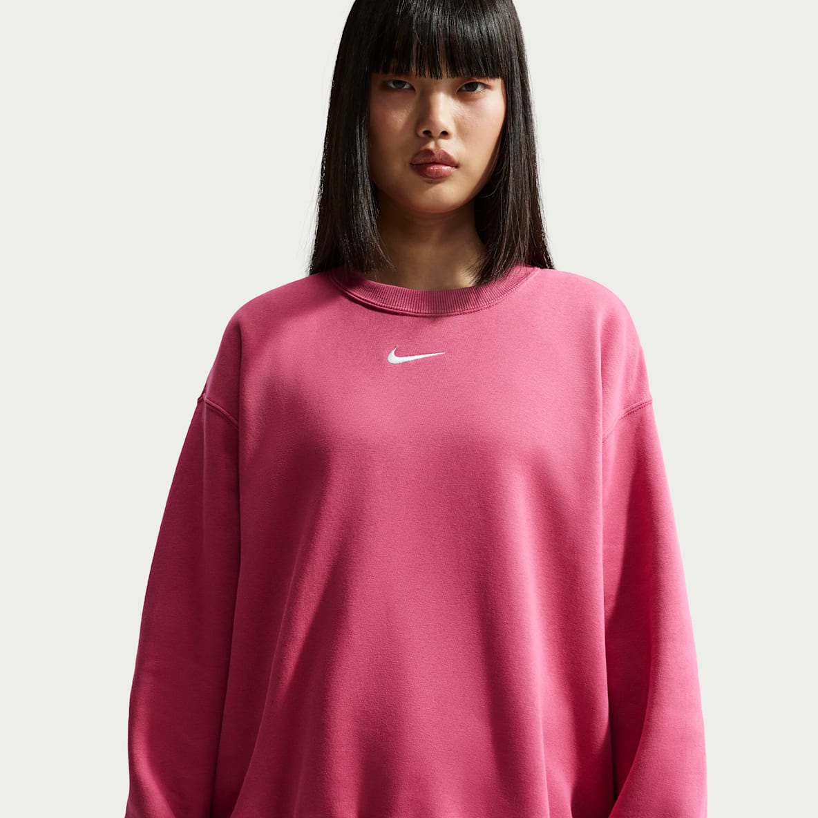 Nike Sportswear Phoenix Fleece Nike Sportswear Phoenix Fleece Sudadera oversized de cuello redondo para mujer