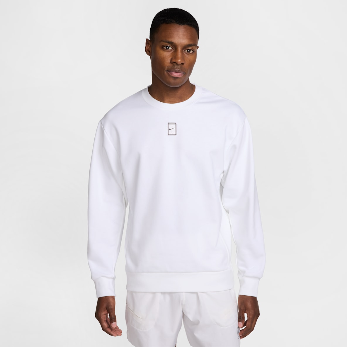 NikeCourt Heritage NikeCourt Heritage Men's Dri-FIT Fleece Crew