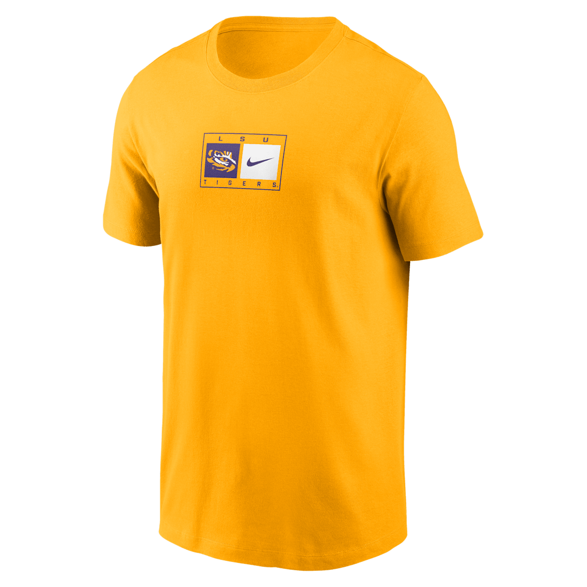 LSU Campus Logo Swoosh LSU Campus Logo Swoosh Men's Nike College T-Shirt
