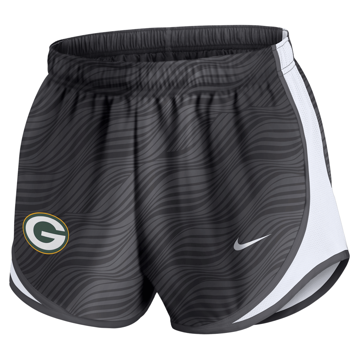 Green Bay Packers Tempo Green Bay Packers Tempo Shorts Nike Dri-FIT de la NFL para mujer