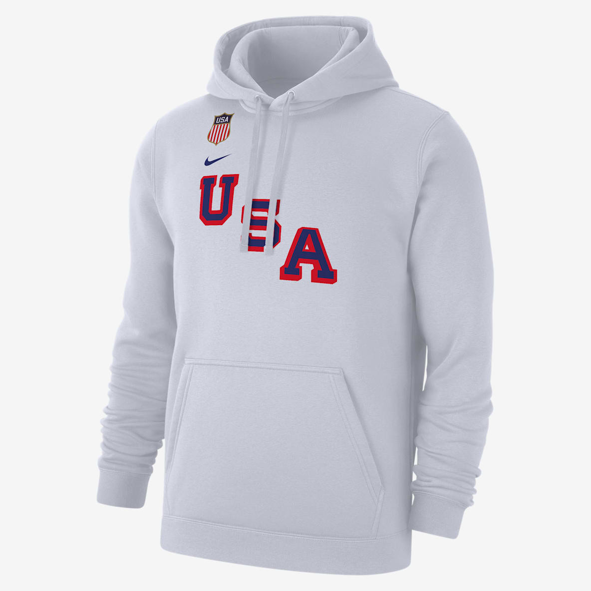 Matthew Tkachuk "Team USA" Nike Club Fleece Sudadera con gorro sin cierre de hockey para hombre