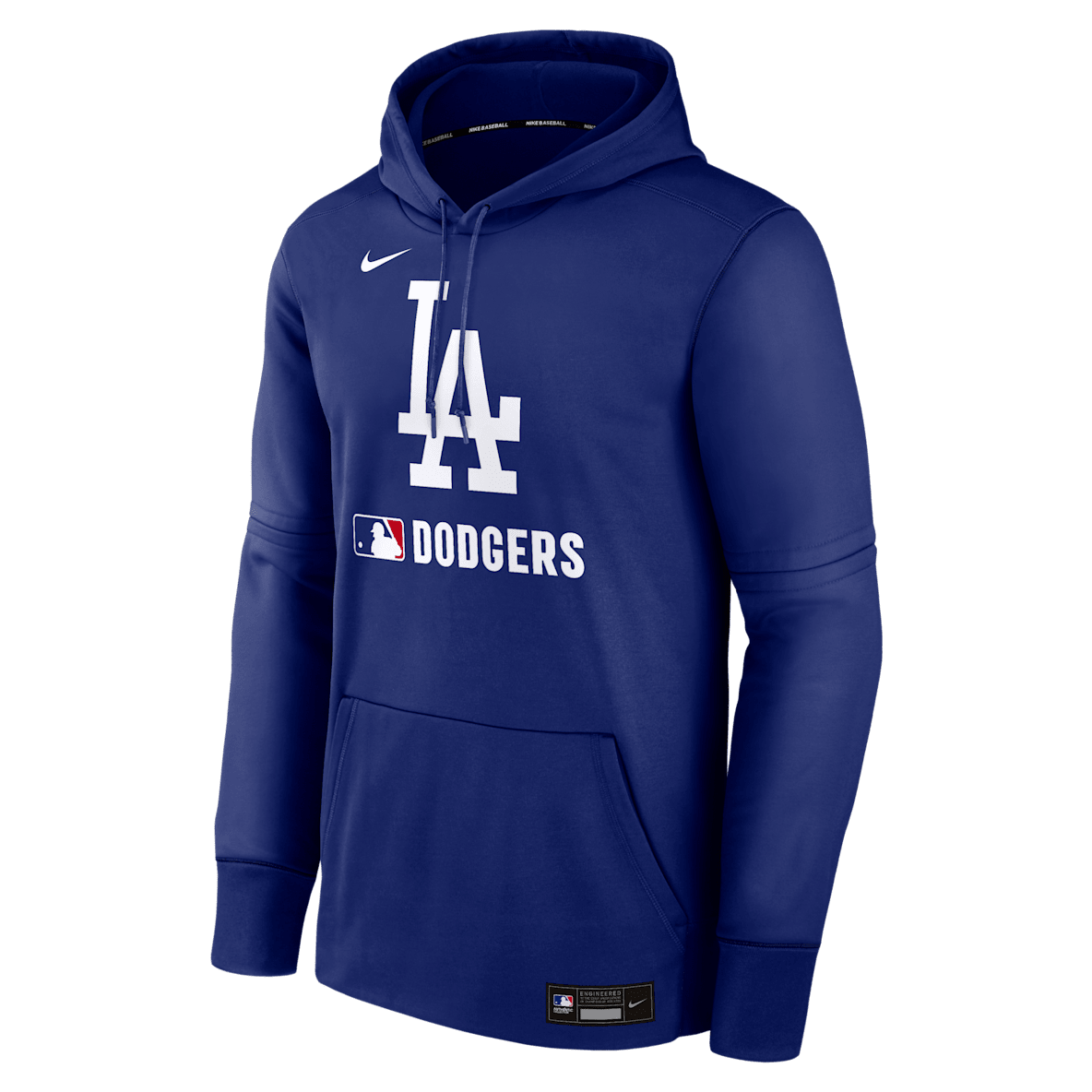 Los Angeles Dodgers Authentic Collection Los Angeles Dodgers Authentic Collection Men's Nike Therma MLB Pullover Hoodie