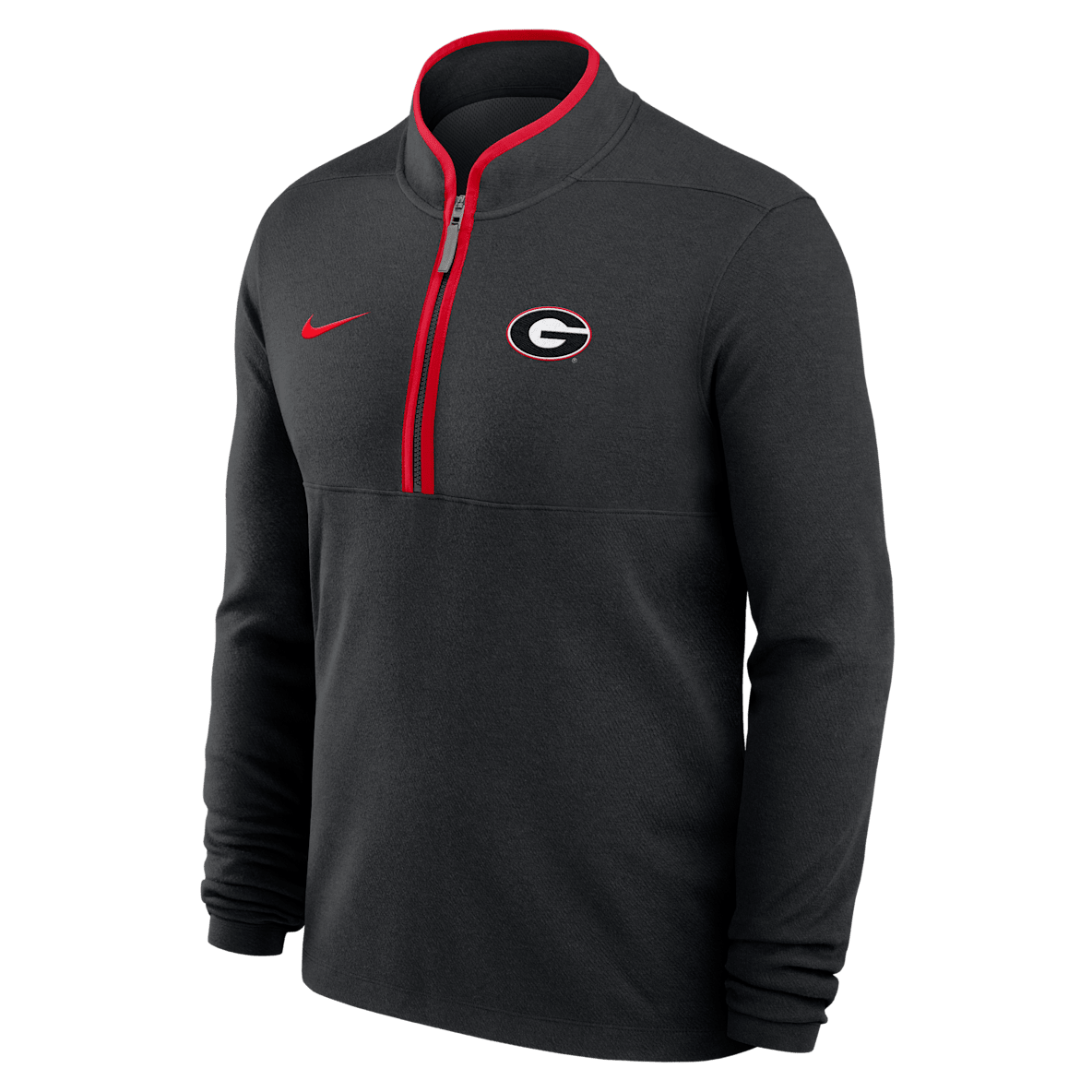 Georgia Victory Georgia Victory Men's Nike Dri-FIT College 1/2-Zip Long-Sleeve Top