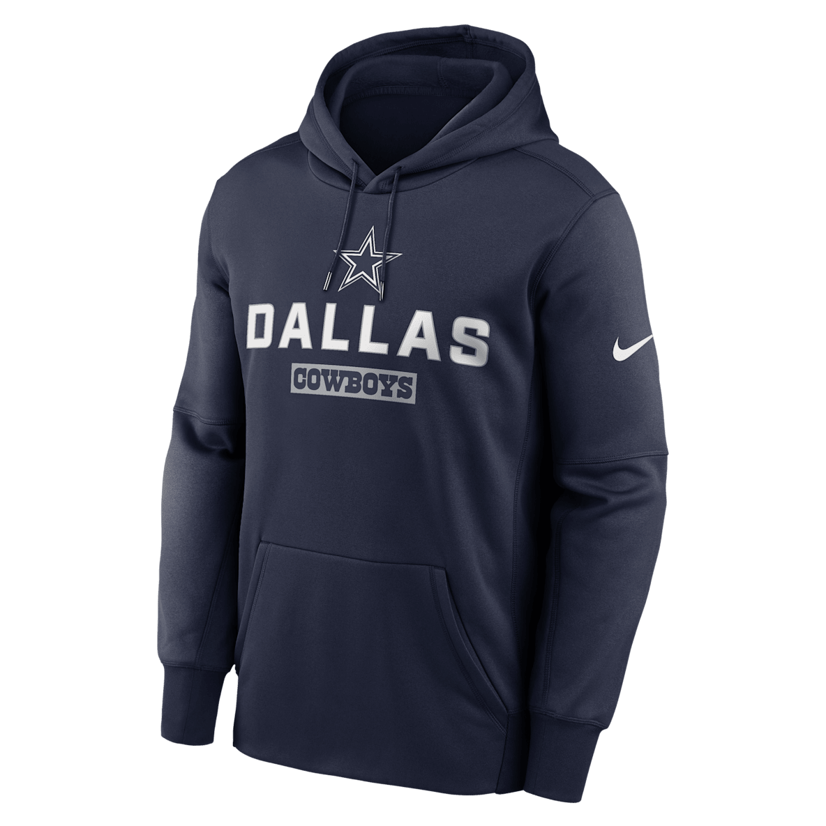 Dallas Cowboys Toss Sweep Dallas Cowboys Toss Sweep Men’s Nike Therma NFL Pullover Hoodie