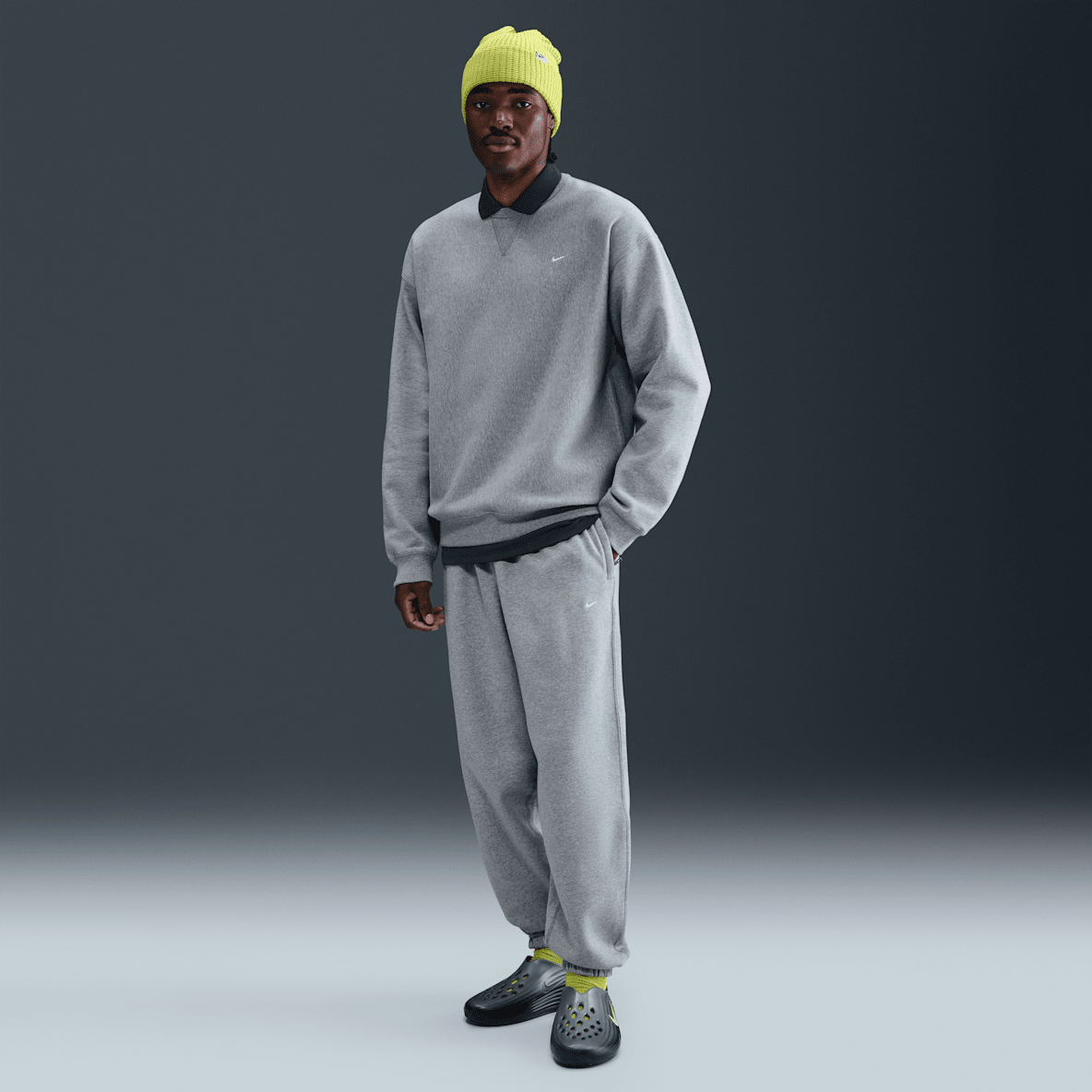 Nike Solo Swoosh Nike Solo Swoosh Pantalon à revers en Fleece pour homme