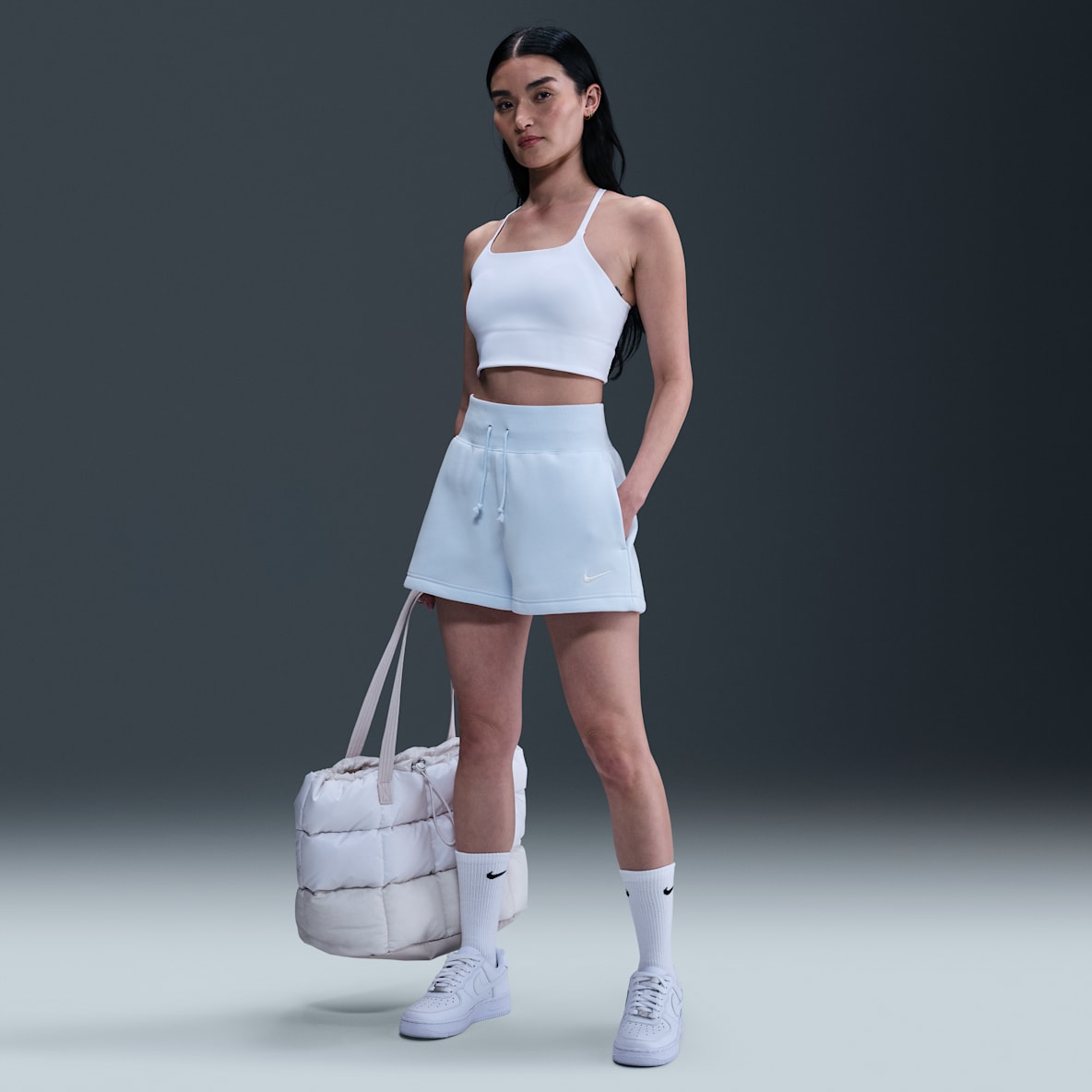 Nike Sportswear Phoenix Fleece Women's High-Waisted Shorts