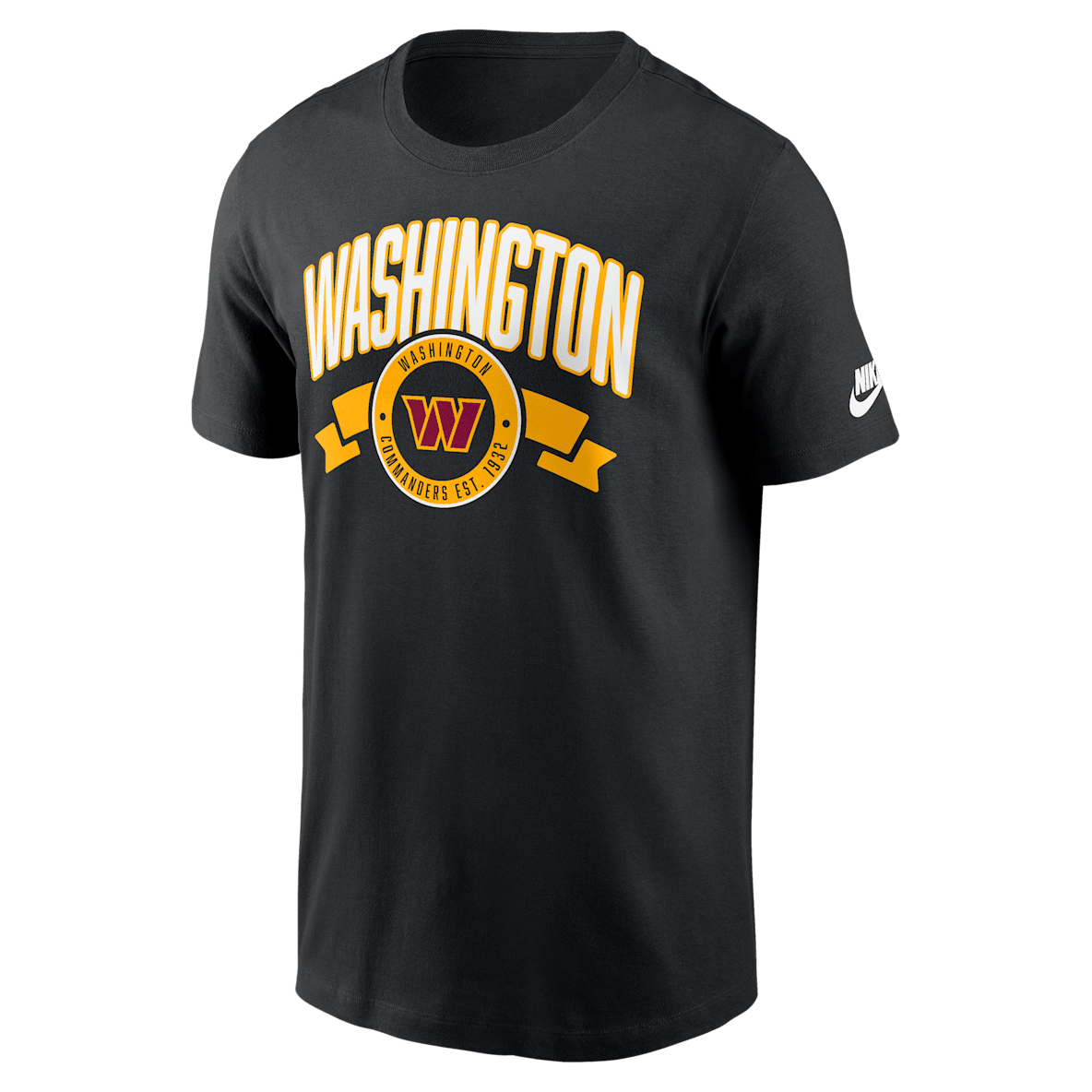 Washington Commanders Rewind Front And Back Hit Essential Washington Commanders Rewind Front And Back Hit Essential Men's Nike NFL T-Shirt
