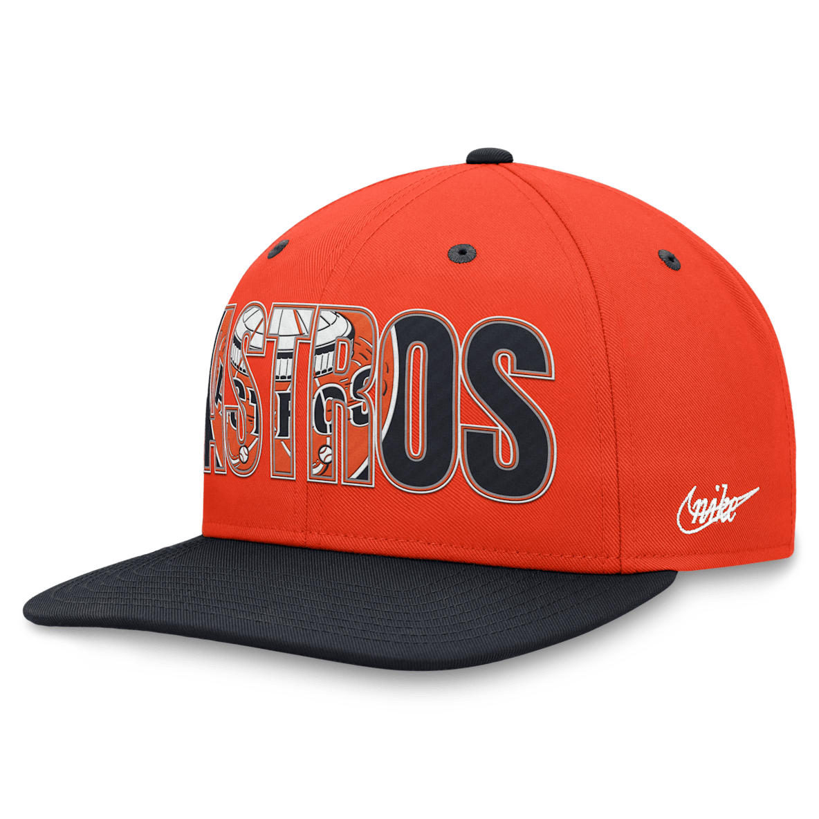 Houston Astros Pro Cooperstown Houston Astros Pro Cooperstown Men's Nike MLB Adjustable Hat