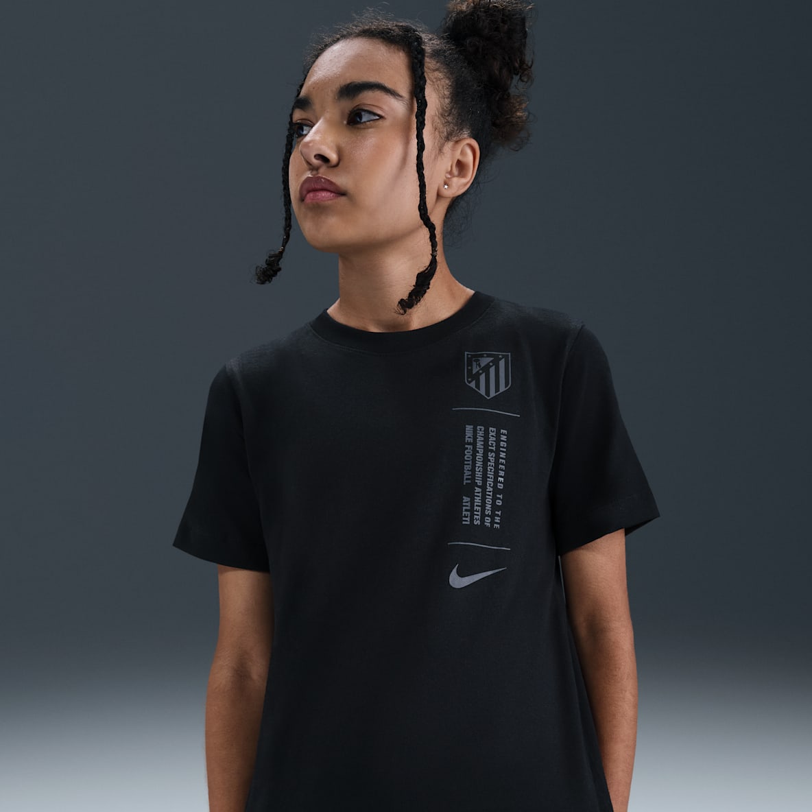 Atlético Madrid Nike Fußball-T-Shirt (ältere Kinder)